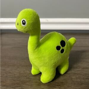 Fun Express Green Dinosaur With Spots Stuffed‎ Animal Plush